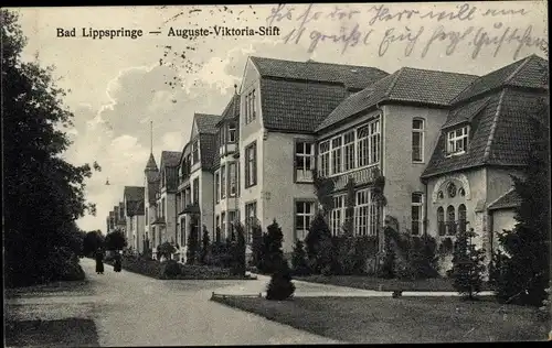 Ak Bad Lippspringe Nordrhein Westfalen, Auguste Viktoria Stift