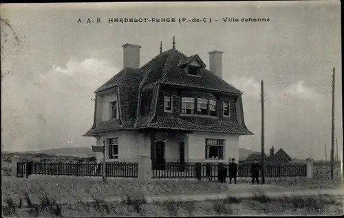 Ak Hardelot Plage Pas de Calais, Villa Jehanne