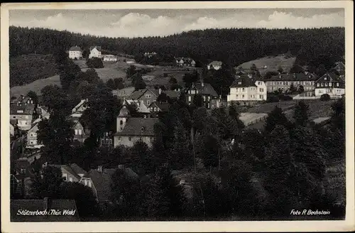 Ak Stützerbach Ilmenau im Ilm Kreis Thüringen, Teilansicht