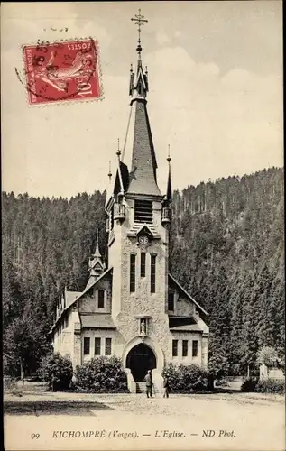 Ak Kichompré Vosges, L'Église