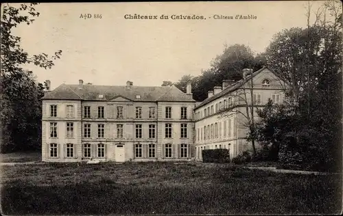 Ak Amblie Calvados, Château