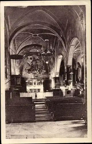 Ak Lerigneux Loire, Intérieur de l'Eglise