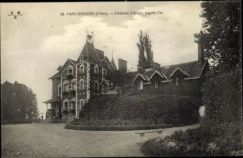 Ak Sancergues Cher, Château d'Angy