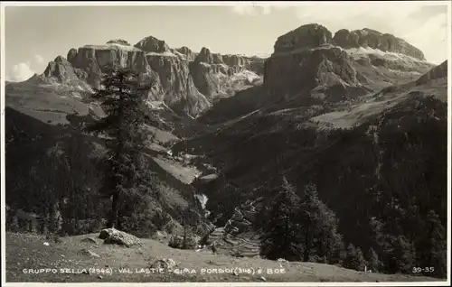 Ak Veneto, Gruppo Sella, Val Lastie, Cima Pordoi