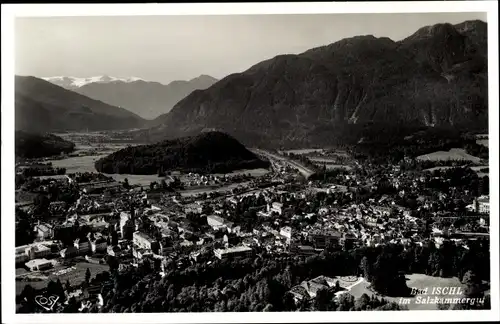 Ak Bad Ischl in Oberösterreich, Panorama, Salzkammergut