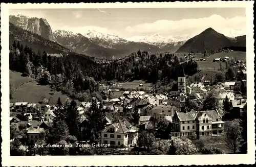 Ak Bad Aussee Steiermark, Totes Gebirge, Totalansicht