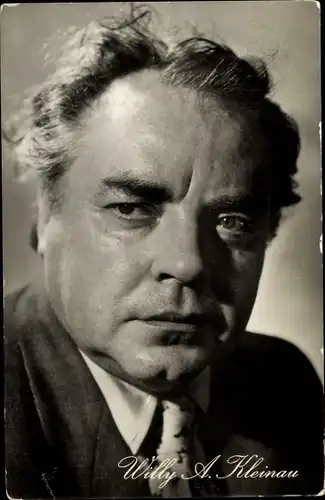 Ak Schauspieler Willy A. Kleinau, Portrait