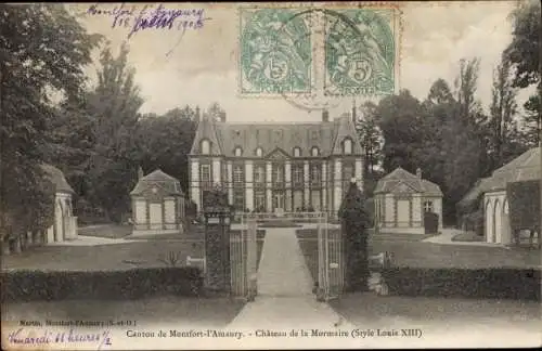 Ak Montfort l'Amaury Yvelines, Château de la Mormaire