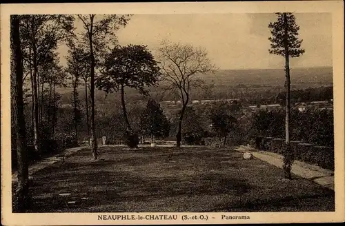 Ak Neauphle le Château Yvelines, Panorama