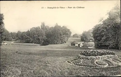 Ak Nauphle le Vieux Yvelines, Parc du Château