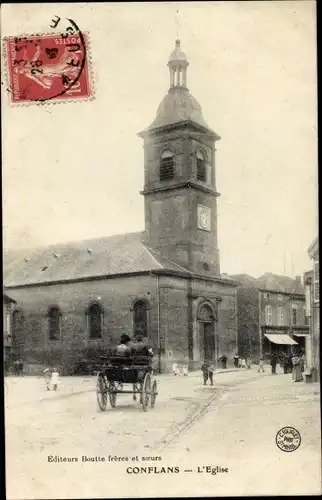 Ak Conflans Meurthe-et-Moselle, L'Église