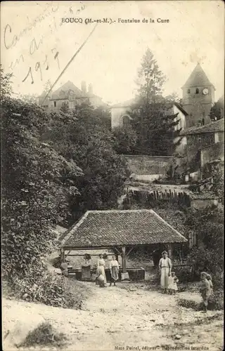 Ak Boucq Meurthe-et-Moselle, Fontaine de la Cure