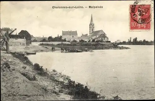 Ak Chalonnes sur Loire Maine-et-Loire, Malpalvés