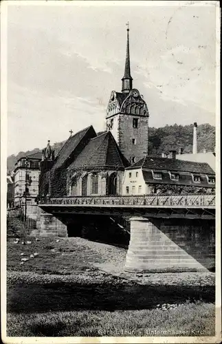 Ak Gera in Thüringen, Untermhäuser Kirche