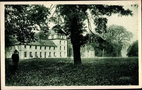 Ak Magnanville Yvelines, Sanatorium de l'Association Léopold Bellan, Château