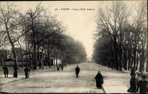 Ak Caen Calvados, Cours Sadi Carnot
