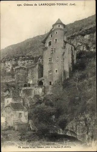 Ak Larroque Toirac Lot, Château