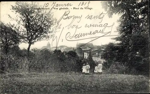 Ak Jenndelincourt Meurthe et Moselle, Vue générale