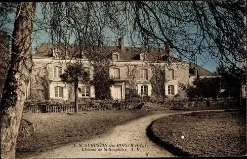 Ak St. Augustin des Bois Maine-et-Loire, Château de la Goupillère