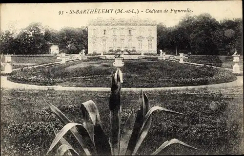 Ak St. Barthélemy Maine-et-Loire, Château de Pignerolles