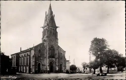 Ak Jonzieux Loire, Place de l'Église