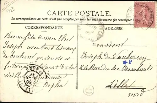 Ak St. Just en Chevalet Loire, Colonie de Vacances, St. Marcel d'Urfe