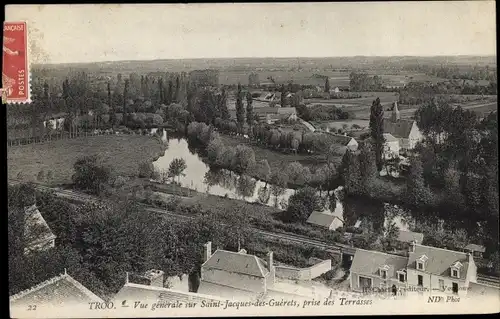 Ak Troo Loir et Cher, Vue générale