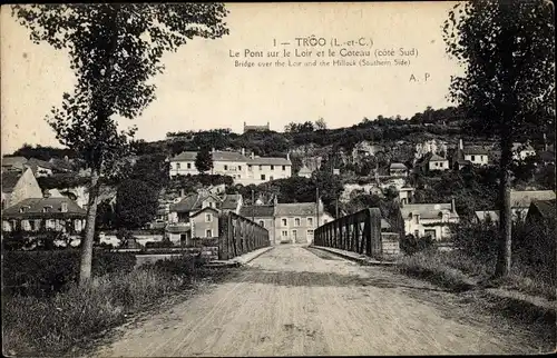 Ak Troo Loir et Cher, Le Pont sur le Loir