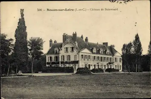 Ak Nouan sur Loire Loir et Cher, Château de Boisrenard