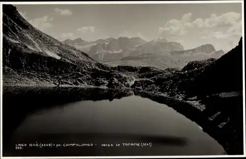 Ak Südtirol, Lago Boe, Campolongo verso le Tofane