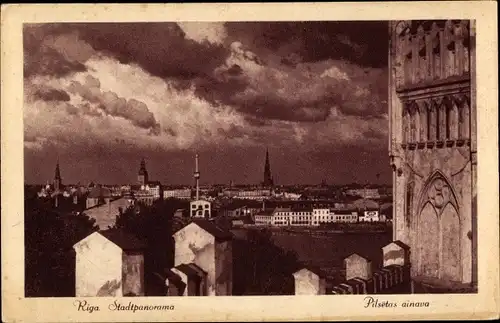 Ak Riga Lettland, Stadtpanorama
