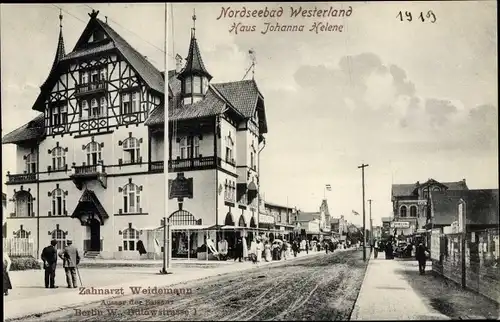 Ak Westerland auf Sylt, Haus Johanna Helene