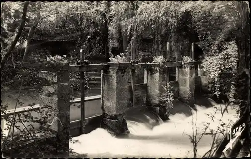 Ak Limetz Villez Yvelines, Chute d'eau sur l'Epte à Villez