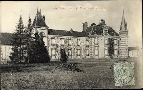 Ak Solterre Loiret, Château