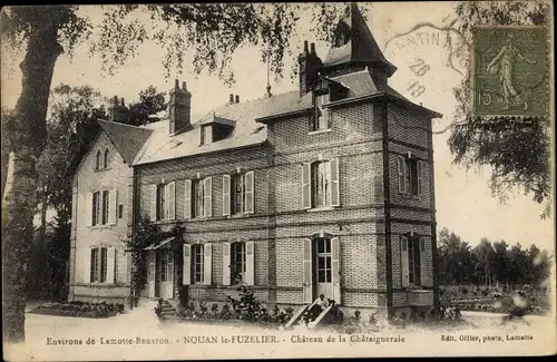 Ak Nouan le Fuzelier Loir et Cher, Château