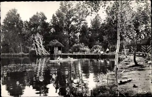 Ak Nouan le Fuzelier Loir et Cher, Etang de Villiers