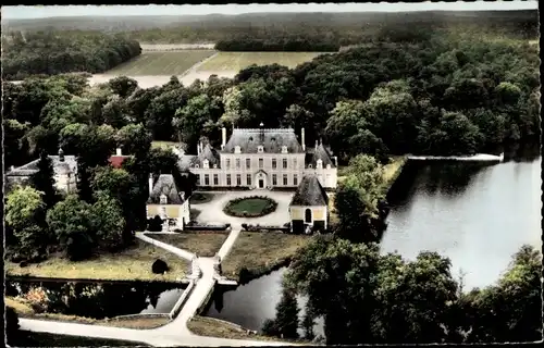 Ak Neung sur Beuvion Loir et Cher, Château Villebourgeon