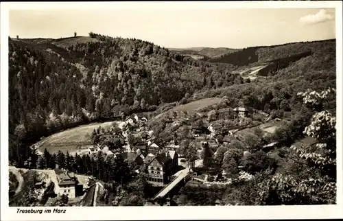 Ak Treseburg Thale im Harz, Panorama