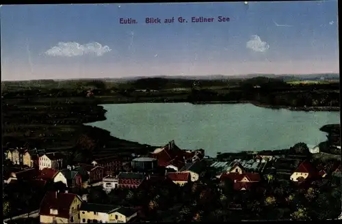 Ak Eutin in Ostholstein, Blick auf den Großen Eutiner See