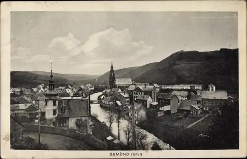 Ak Gemünd Schleiden in der Eifel, Blick auf die Stadt