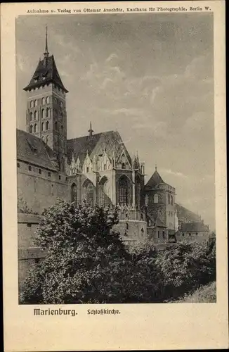 Ak Malbork Marienburg Westpreußen, Schlosskirche
