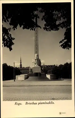 Ak Riga Lettland, Brivibas piemineklis