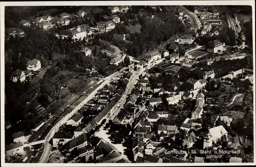 Ak Bad Gottleuba in Sachsen, Luftbild