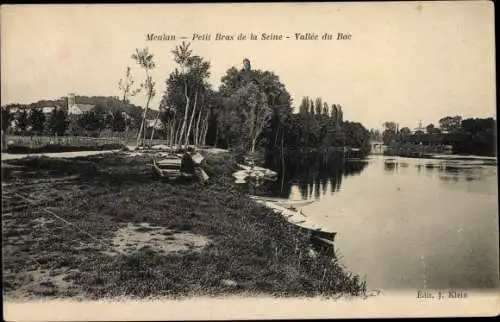 Ak Meulan Yvelines, Petit Bras de la Seine, Vallée du Bac