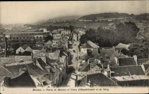 Ak Meulan Yvelines, Porte de Mantes et Côtes d'Hardricourt et de Nézy