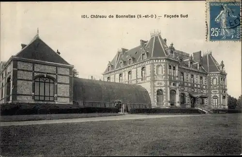 Ak Bonnelles Yvelines, Château, Facade Sud