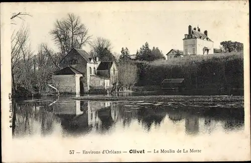 Ak Olivet Loiret, Le Moulin de La Motte