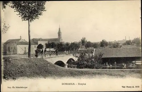 Ak Dombasle-sur-Meurthe Lothringen Meurthe et Moselle, Hospice