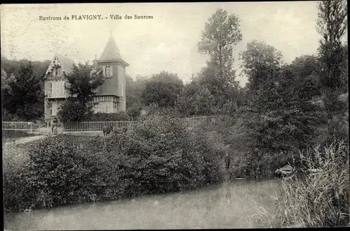 Ak Flavigny-sur-Moselle Lothringen Meurthe et Moselle, Villa des Sources