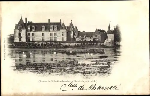 Ak Chambellay Maine-et-Loire, Château du Bois Montboucher